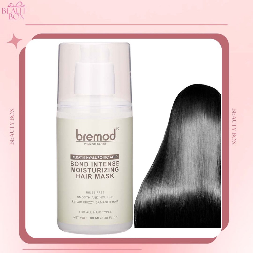 Bremod Premium Hair Mask Rinse Free Ml Keratin Hyaluronic Acid Bond