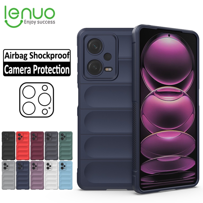 LENUO Bumper Shockproof Phone Case Redmi Note 12 Pro 5g Note 12 5g Note