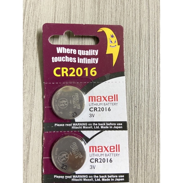 Original V Maxell Cr Lithium Coin Cell Battery Made In Japan