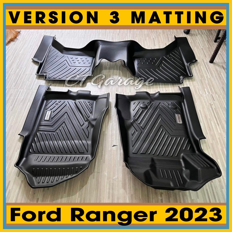 Next Gen Ford Ranger Deep Dish Matting Next Gen Ford Ranger