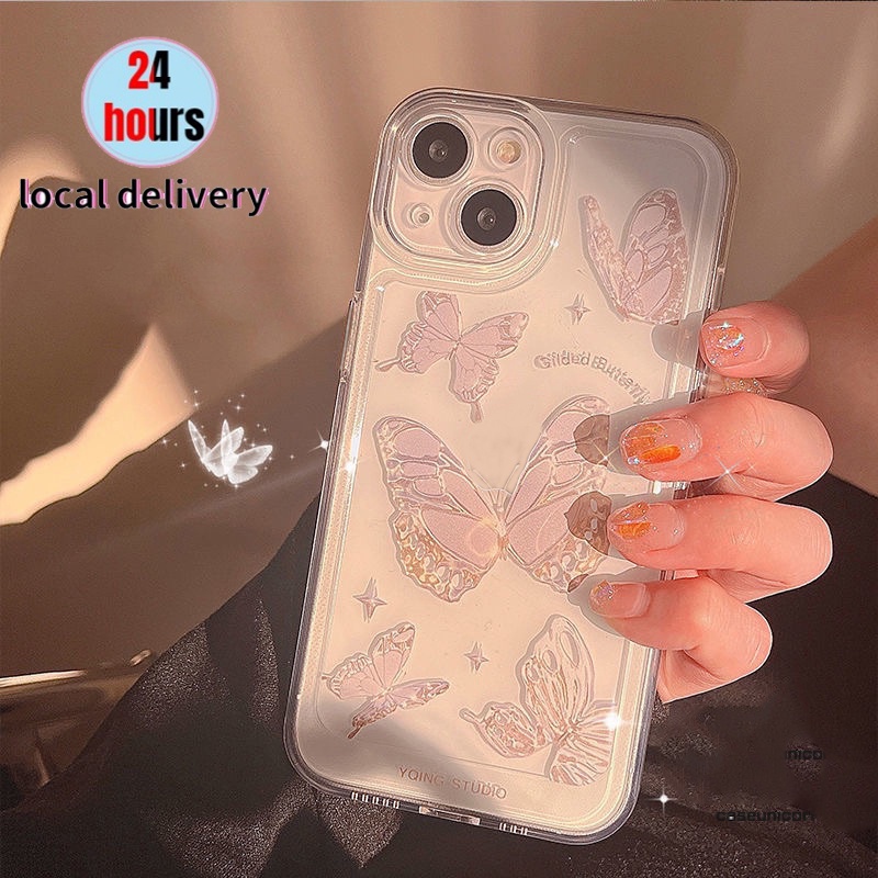 Butterfly Space Phone Case Compatible For Iphone Pro Max Xs