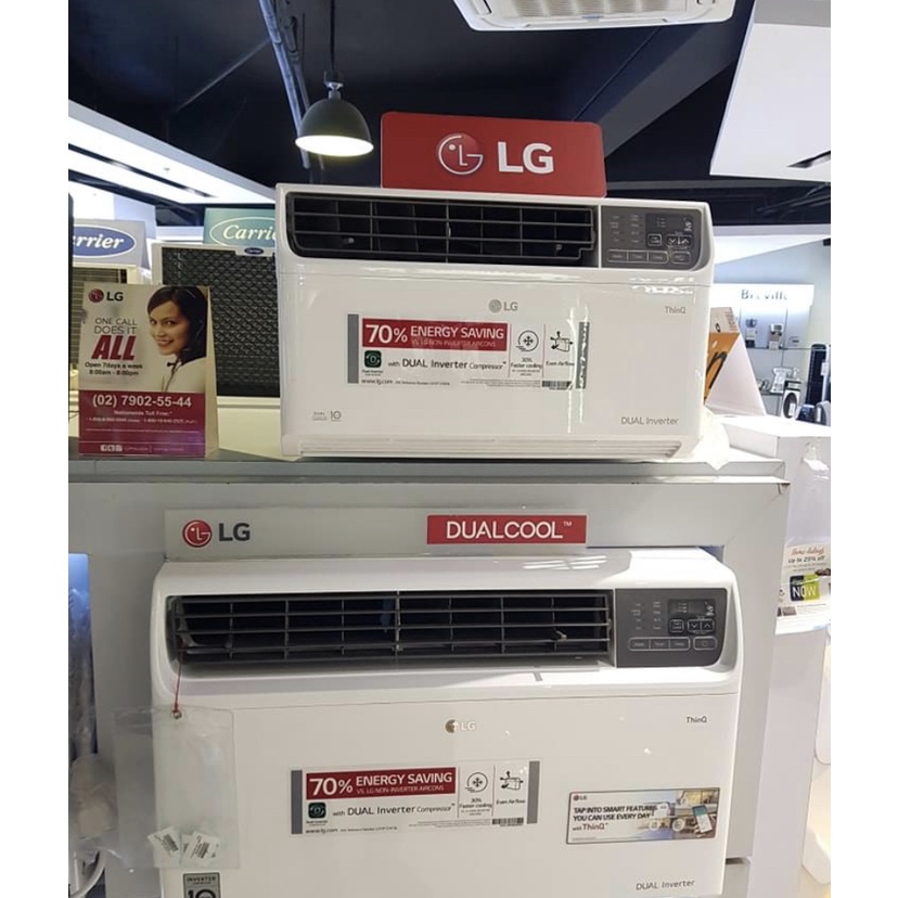 LG WINDOW TYPE INVERTER 2022 Model LA100EC 1 0hp Window Type DUAL