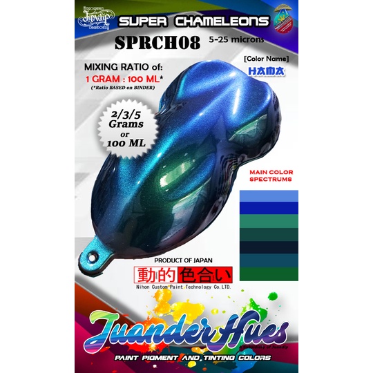 Super Hyper Chameleon Hypershift Ultrashift Pigment Powder 5 7 Color