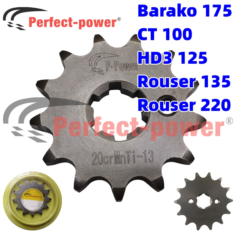 Perfect Power Engine Sprocket Kawasaki Barako175 CT100 HD3 125 Rouser