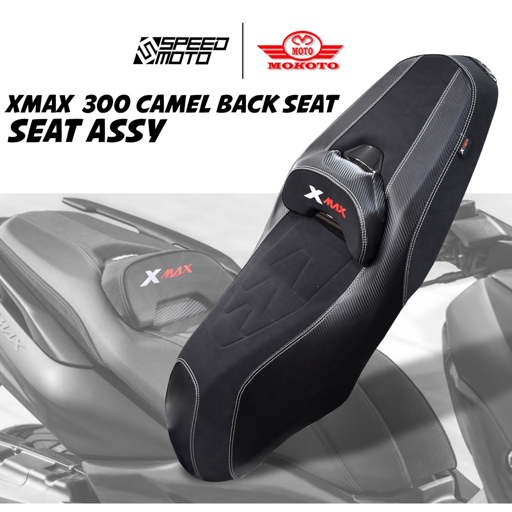 YAMAHA XMAX 300 CAMEL BACK SEAT ASSEMBLY WITH EMBROID LOGO ZB32 2 FOR