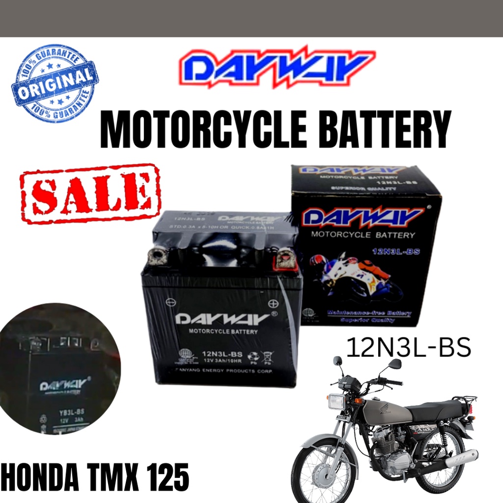 Honda Tmx Battery Dayway N L Bl Dayway Motorcycle Battery