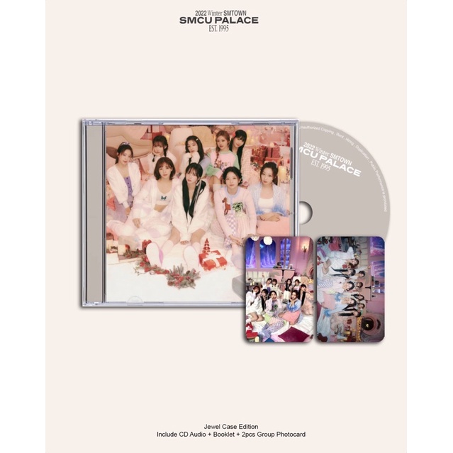 Red VELVET X AESPA 2022 WINTER SMTOWN SMCU PALACE BEAUTIFUL CHRISTMAS