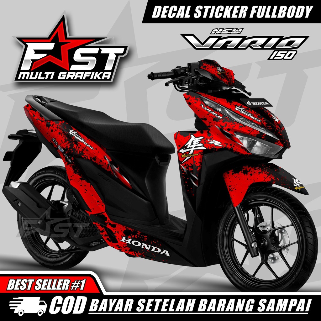 Decal Sticker Honda Vario Fullbody Dekal All New Vario