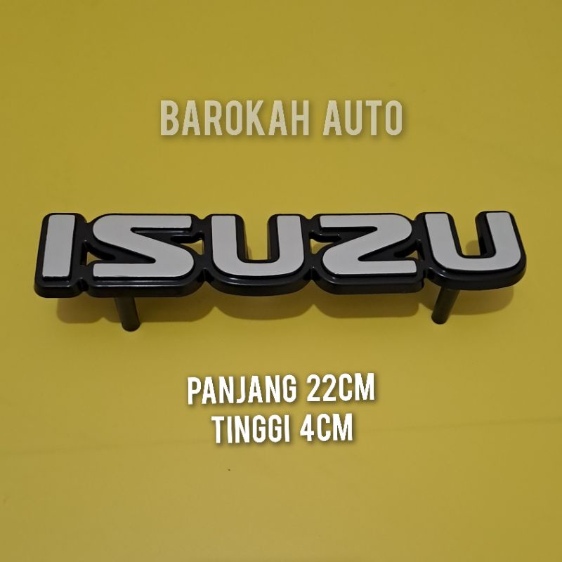 Isuzu Emblem For Old Panther Front Grill Shopee Philippines