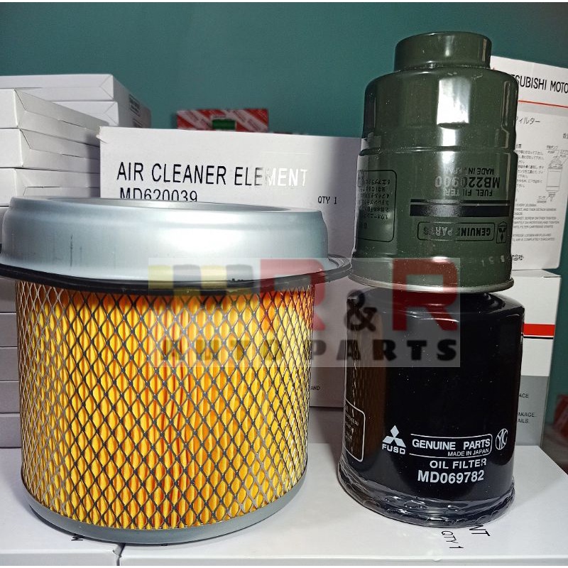 MITSUBISHI ADVENTURE FILTERS COMBO ADVENTURE AIR FILTER ADVENTURE OIL