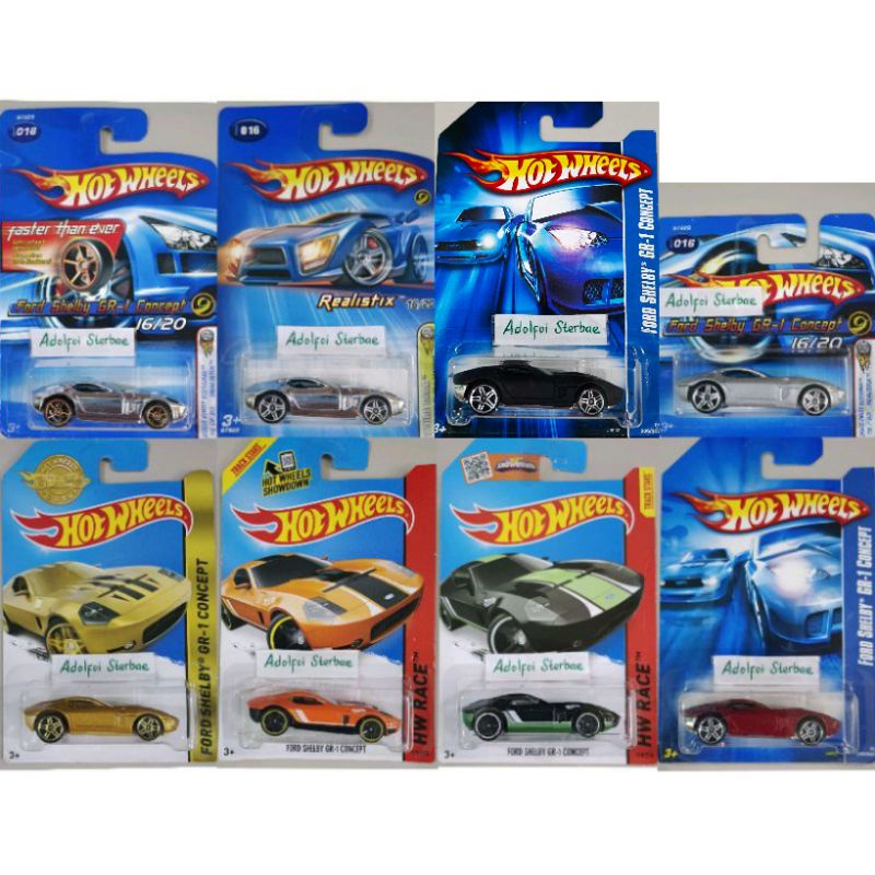 Hotwheels Hot Wheels Ford Shelby GR 1 Concept Faster Than Ever