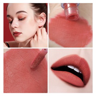 Ibcccndc Sexy Red Matte Velvet Lip Tint Nude Waterproof Long Lasting