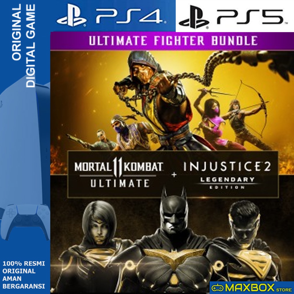 Mortal Kombat Ulti Injustice Edition Bundle Ps Ps Digital Games