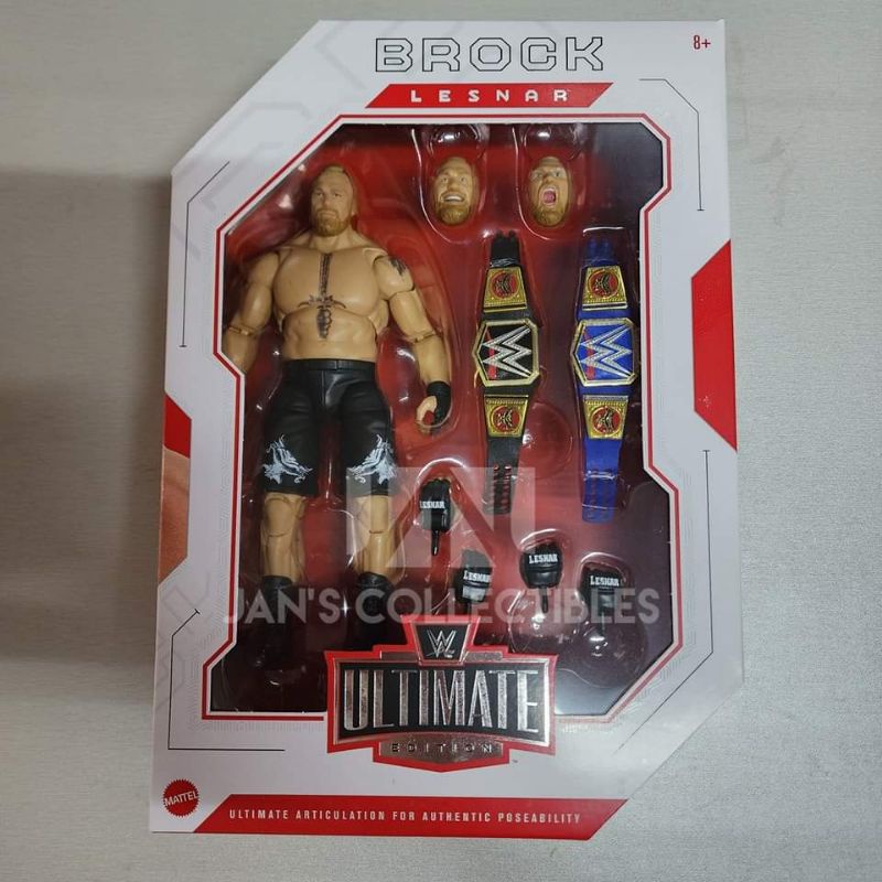 Mattel Wwe Ultimate Edition Brock Lesnar Shopee Philippines