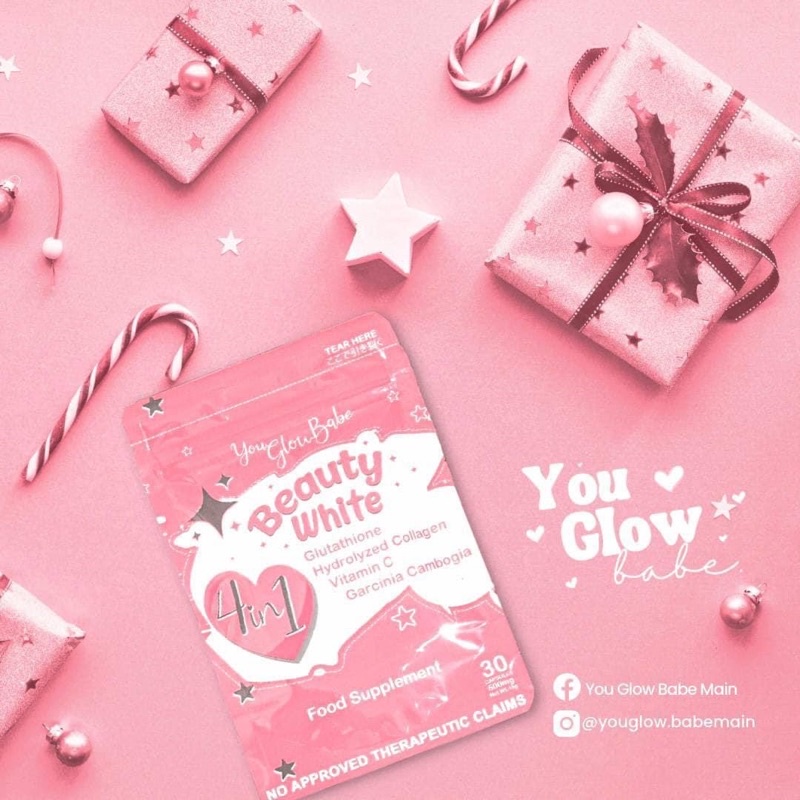 YOU GLOW BABE Beaty White Pure Gluta Shaps Up Boombie Bum Shopee