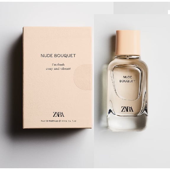 ZARA NUDE 100 ML FIELDS AT NIGHTFALL 100 ML NUDE BOUQUET LIGHTLY