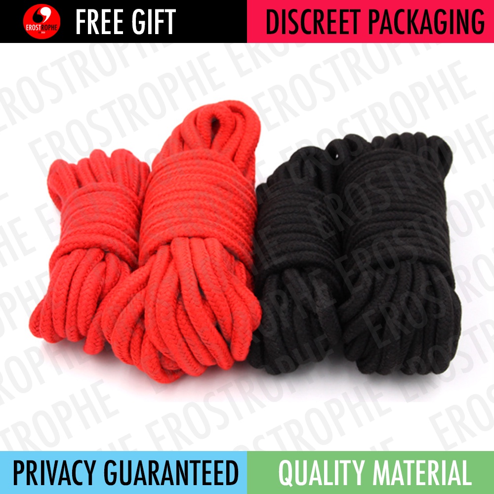 Cotton Rope Bondage BDSM Foreplay Sex Toy 5 Meters 10 Meters Shopee