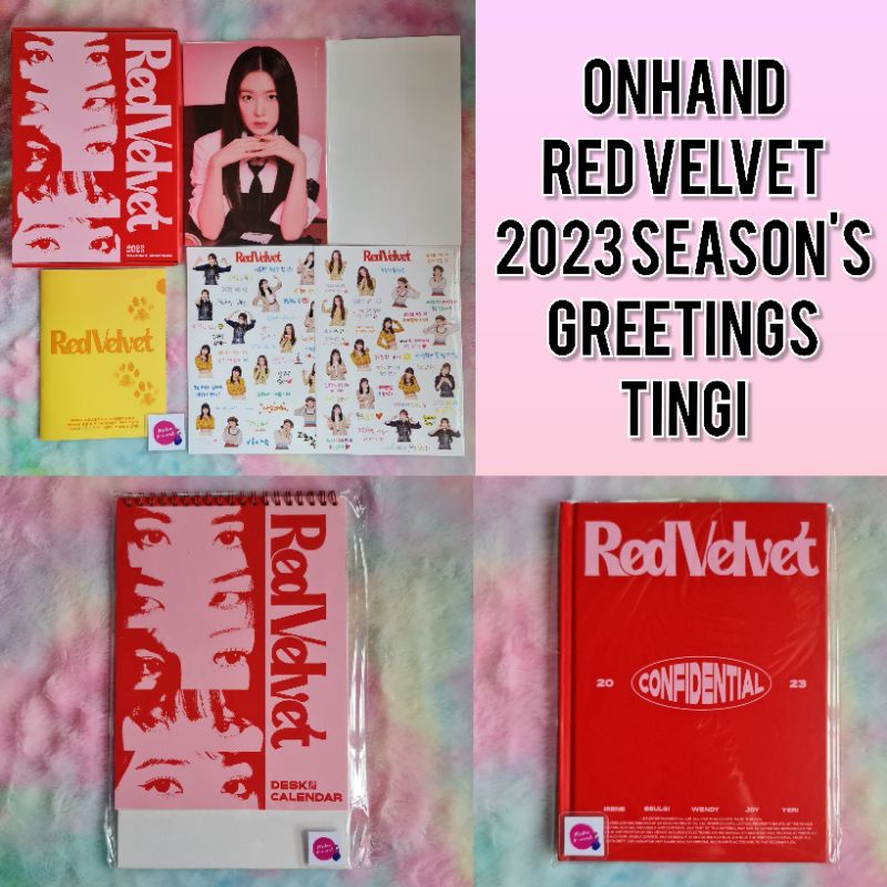 Onhand Unsealed Red Velvet Season S Greetings Tingi