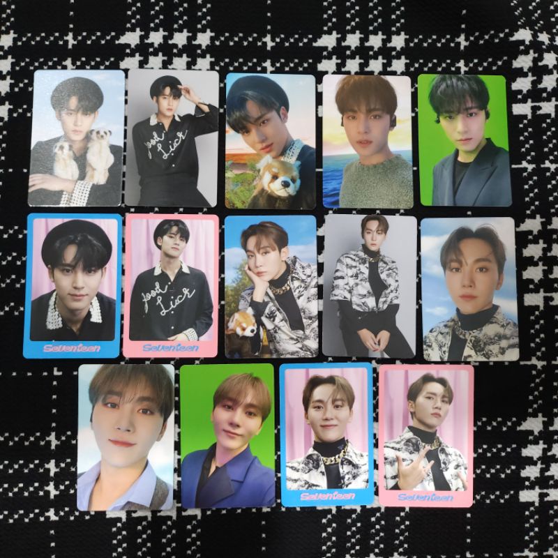 Seventeen Svt Dicon Dfesta Mini Photocard Tingi Member Sets