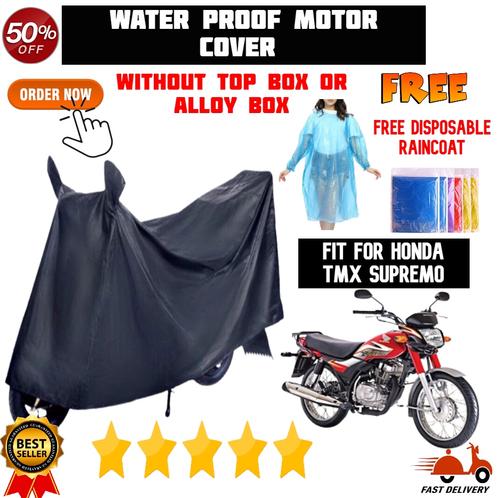 Motor Cover For Honda Tmx Supremo Water Proof Dust Proof High