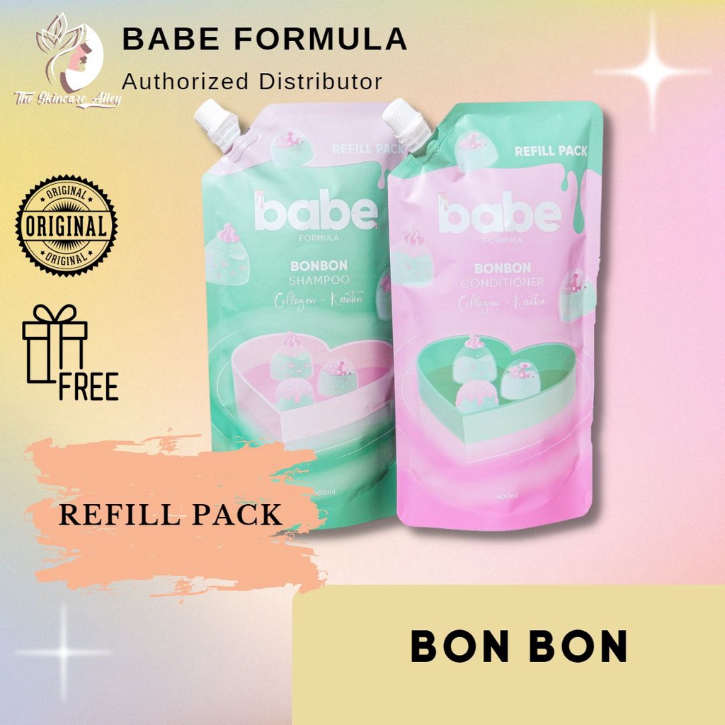 Babe Formula Bonbon Formula Shampoo Conditioner Refill Pack Shopee