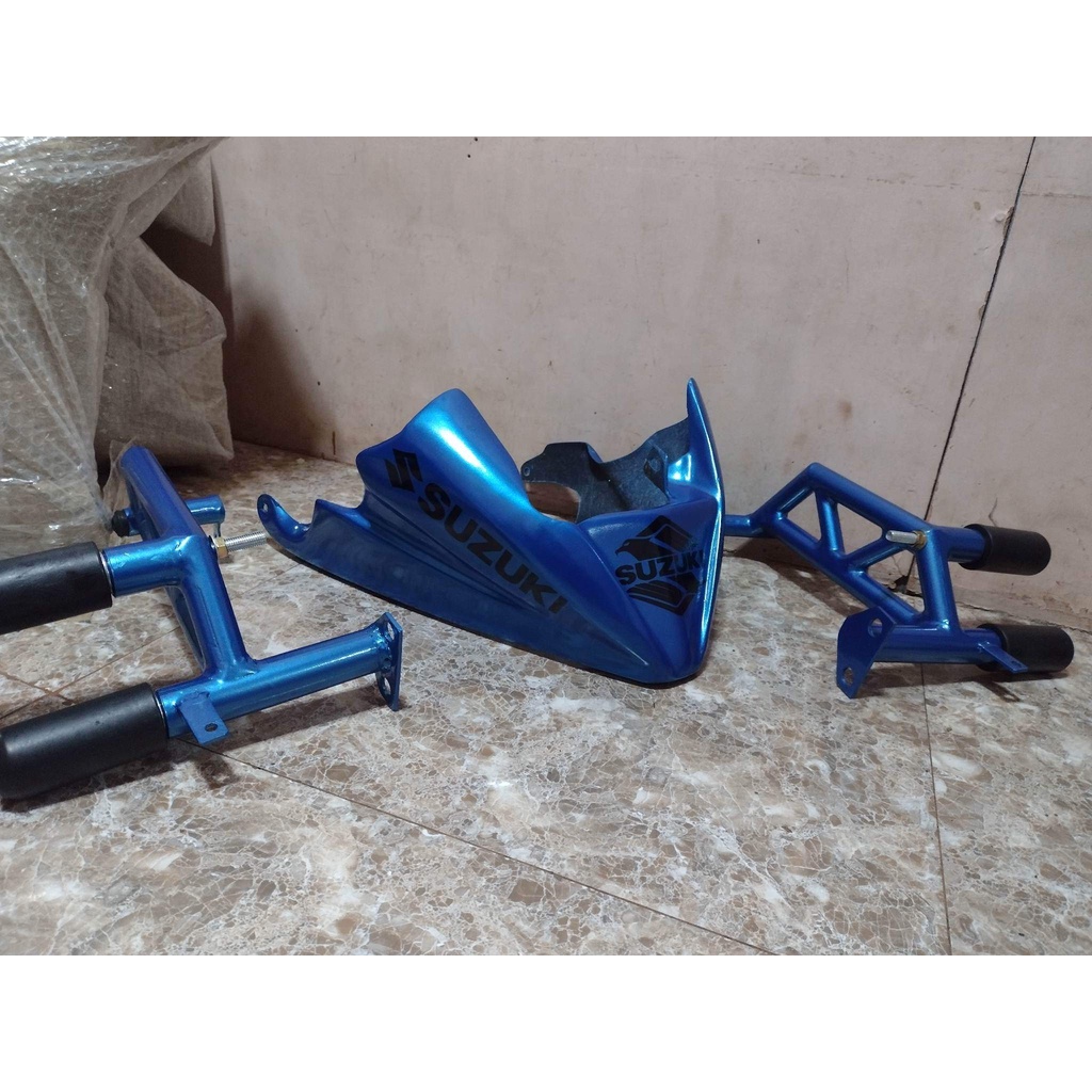 SUZUKI GIXXER 2020 2022 TRELLIS DUAL SLIDER AND BELLYPAN Shopee