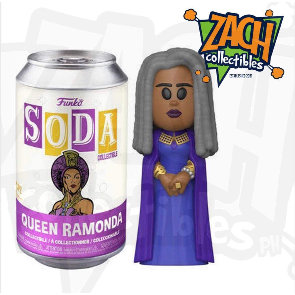 Funko Vinyl Soda Black Panther Wakanda Forever Queen Ramonda Chase