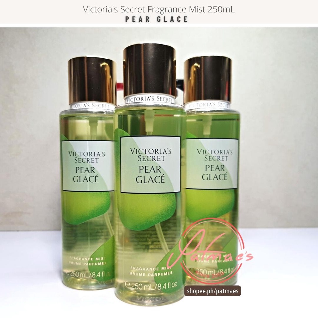 Victoria S Secret Classic Fragrance Mist Pear Glace 250mL Sold Each