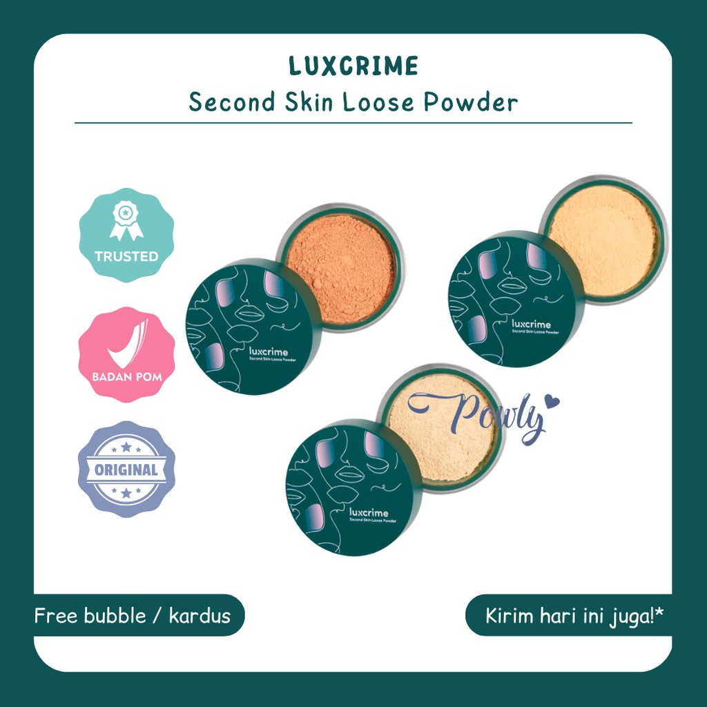 Luxcrime Second Skin Loose Powder Translucent Light Banana