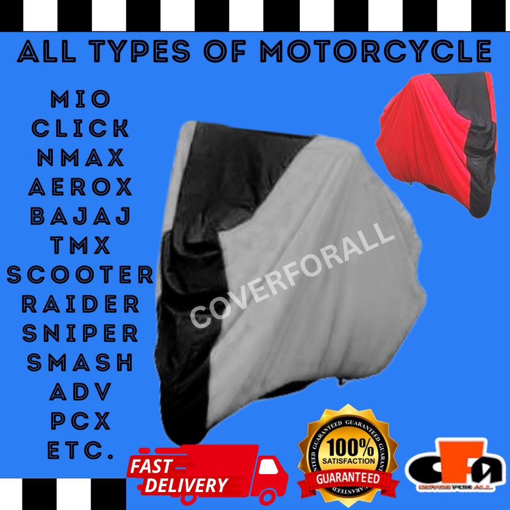 Motorcycle Cover All Types Mio Click Nmax Aerox Bajaj Tmx Scooter