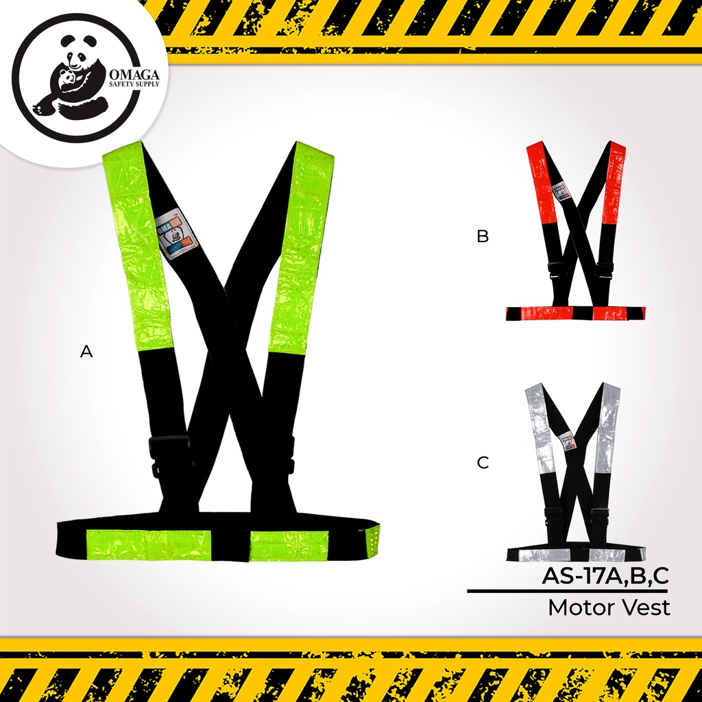 Omaga Brand Safety Motor Vest As Omaga Shopee Philippines