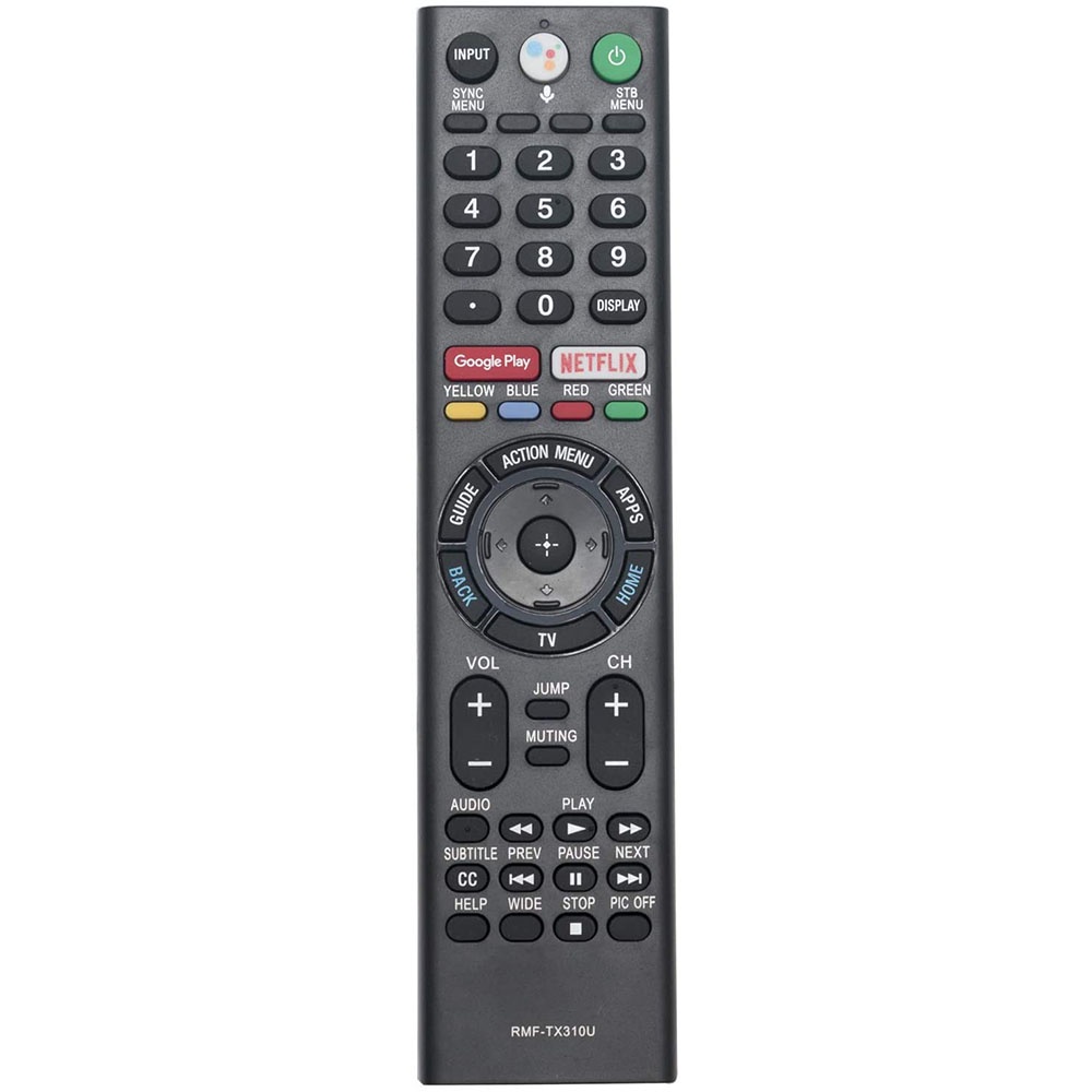 RMF TX310U Voice Remote Control Fit For Sony 4K Smart Bravia TV XBR