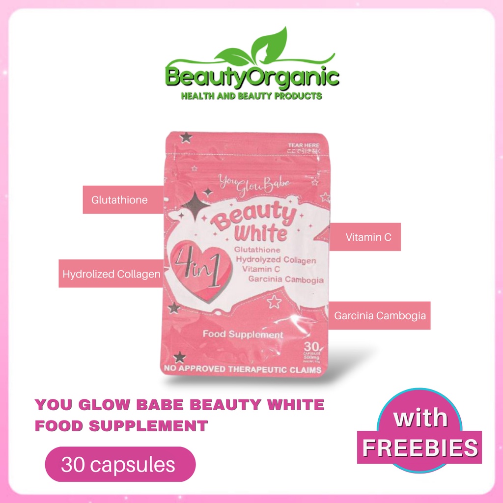 You Glow Babe 4 In 1 Beauty White Glutathione Collagen Slimming