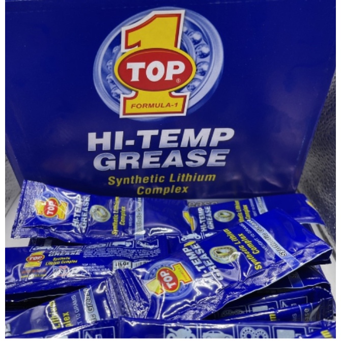 Top Hi Temp Grease Synthetic Lithium Complex Sachet Shopee