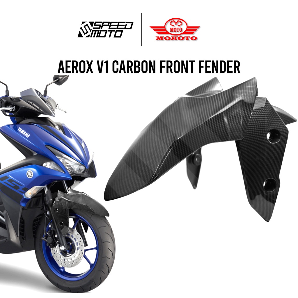 YAMAHA AEROX V1 2 IN 1 DETACHABLE FRONT FENDER FOR AEROX V1 SPEEDMOTO