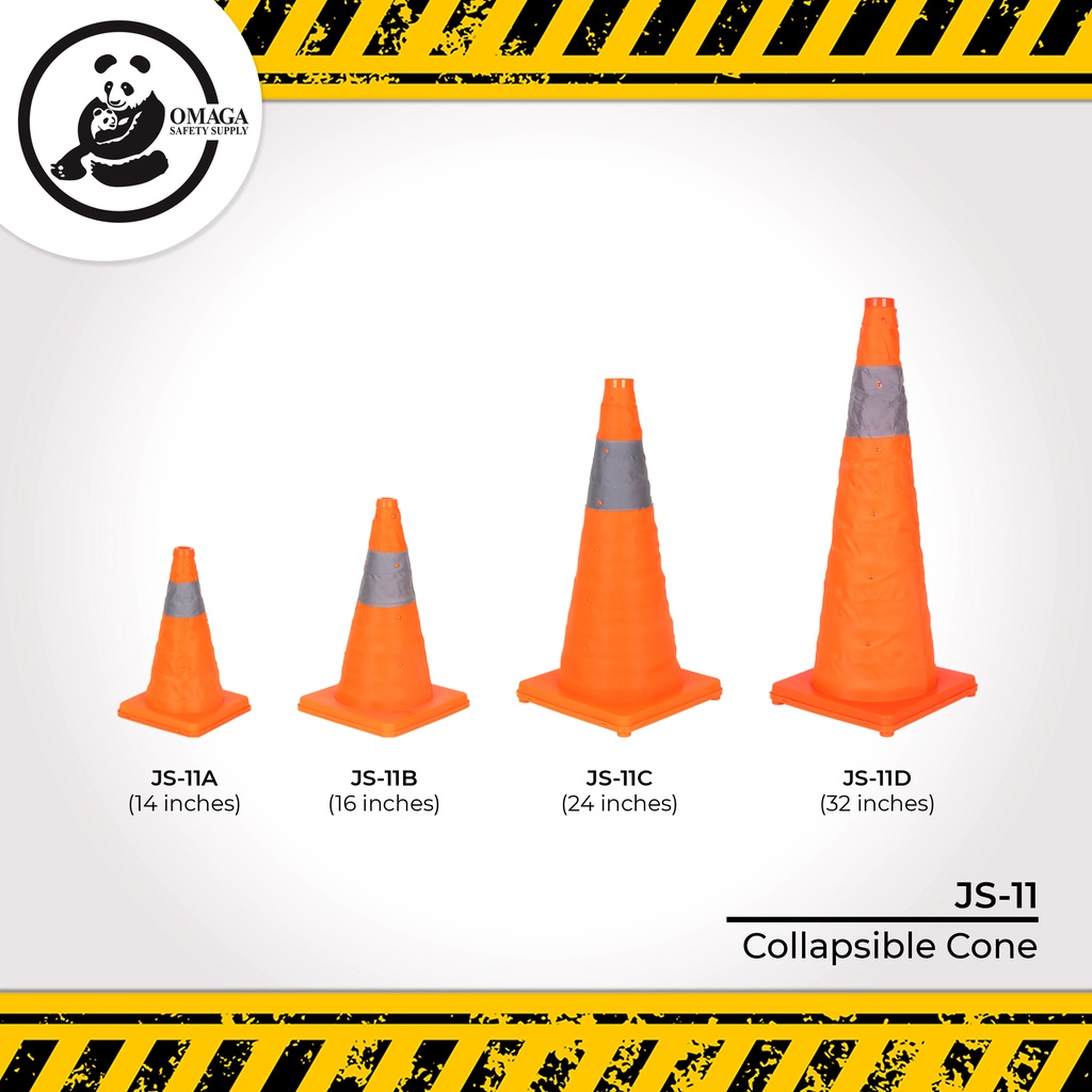 OMAGA BRAND SAFETY COLLAPSIBLE CONE OMAGA JS 11 Shopee Philippines