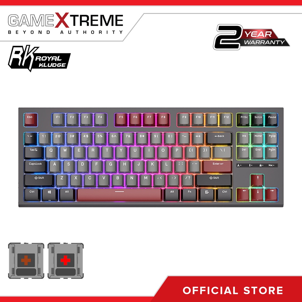 Royal Kludge Rkr Single Mode Rgb Hot Swappable Mechanical Keyboard