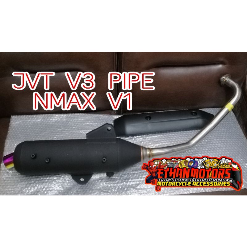 Jvt V Pipe Adjustable Sound For Aerox Nmax M Msi Sporty