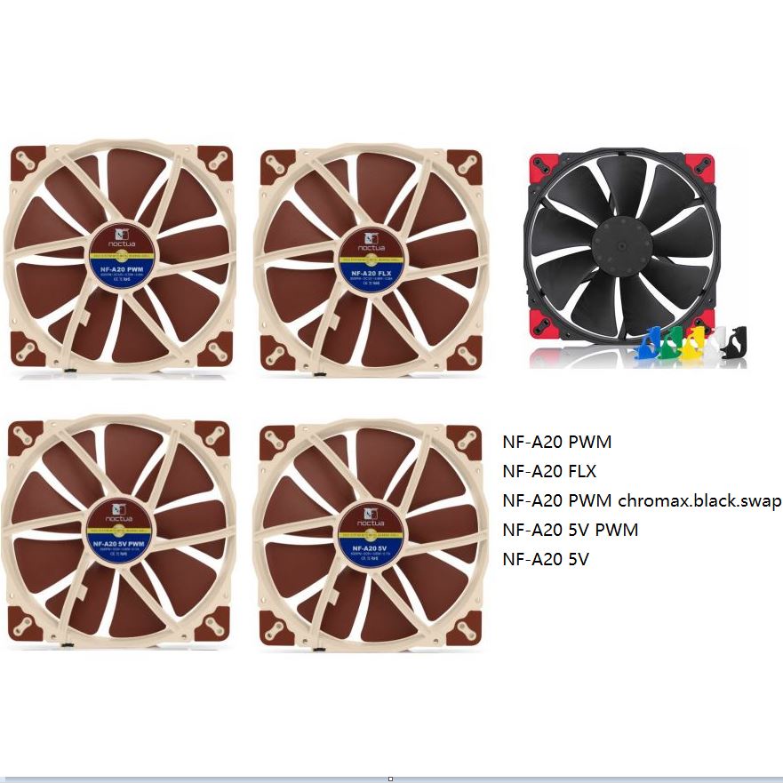 NOCTUA 200mm Fan NF A20 PWM FLX 5V For PC Cases Shopee Philippines