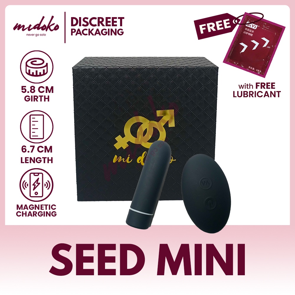 Midoko Hinako Seed Pocket Size Portable Mini Vibrator Sex Toy For