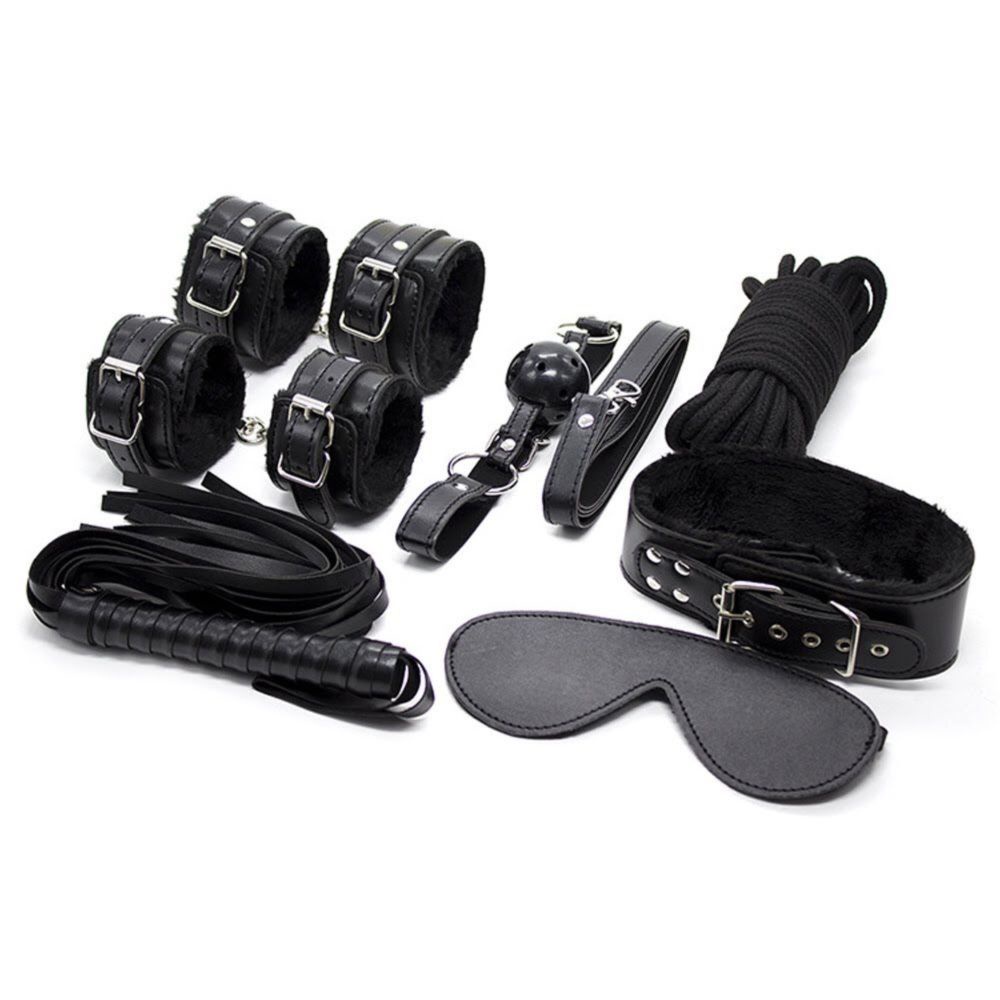 Secret Corner Bdsm Shades Of Grey Bondage Set Sex Toy Black