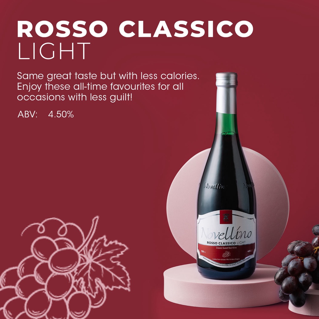 Novellino Rosso Classico Light Red Wine Shopee Philippines