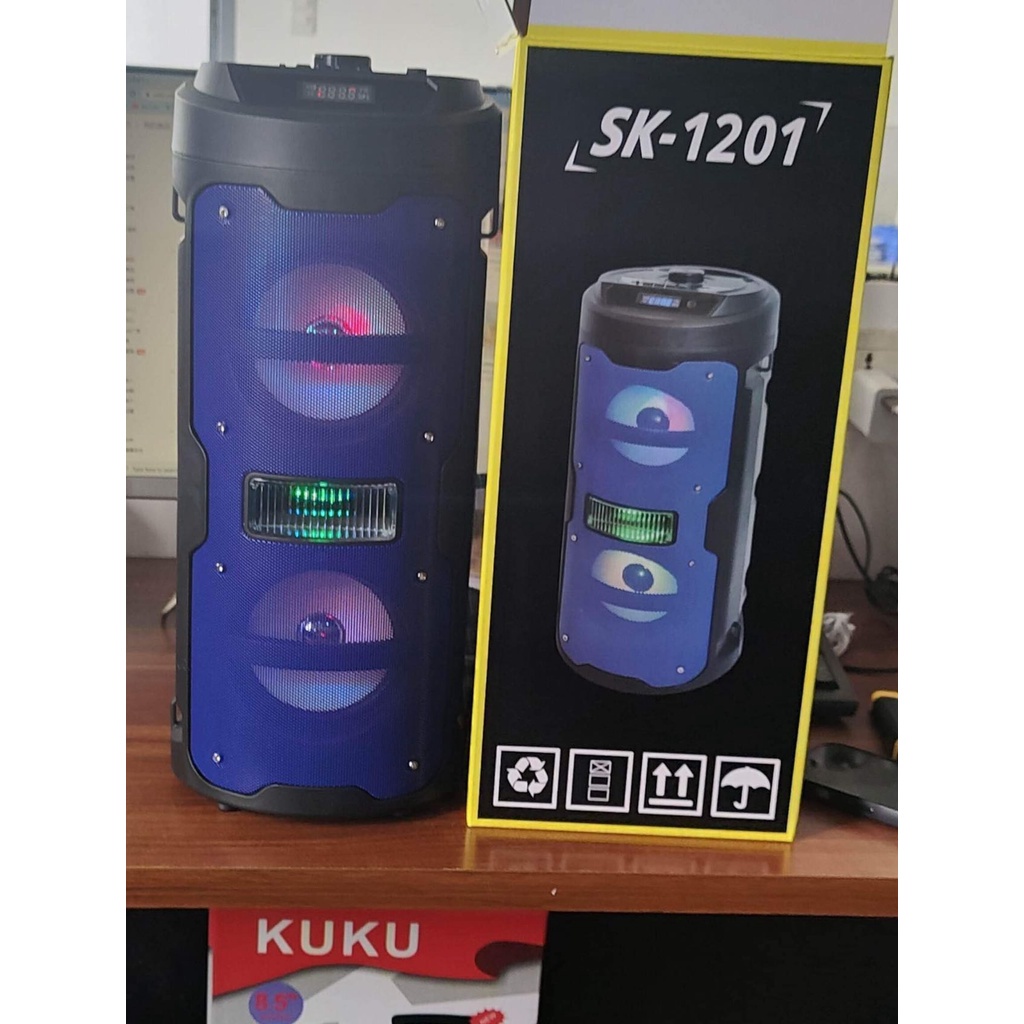 SK 1201 1039 4 0 Wireless Portable BIG Karaoke Stereo Bluetooth Speaker