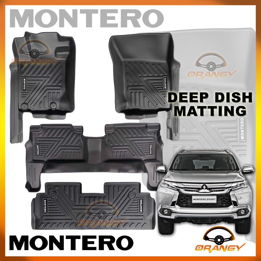 Mitsubishi Montero Sport To Oem Excellent Deep Dish Matting