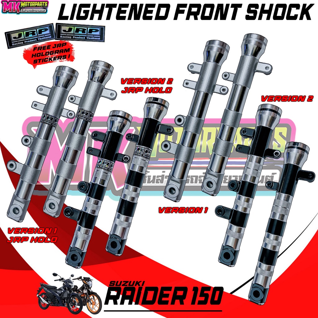 Lighten Front Shock For Raider150 Carb Fi Shopee Philippines