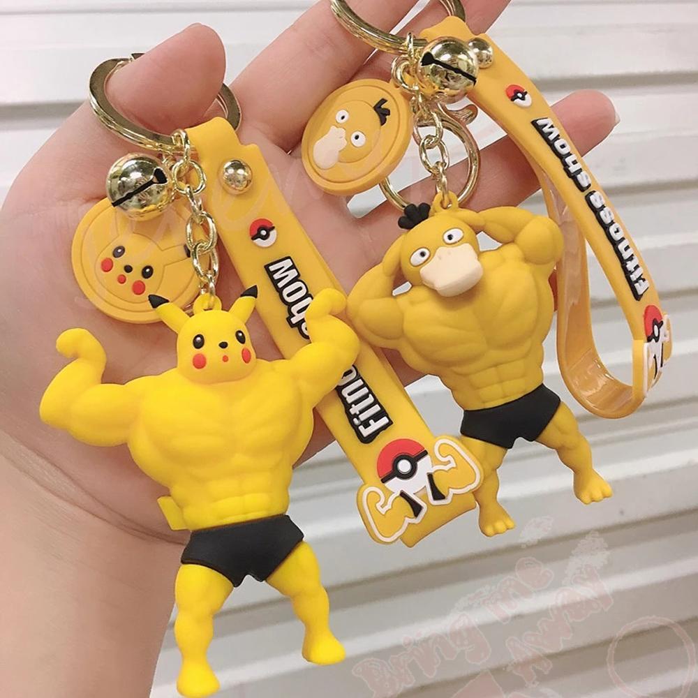 Jeremy Funny Pikachu Keychain Fitness Creative Keychain Pokemon