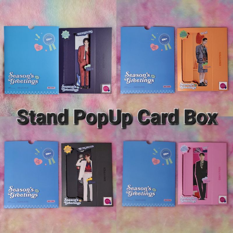 Onhand Enhypen Season S Greetings Tingi Member Set And Stand