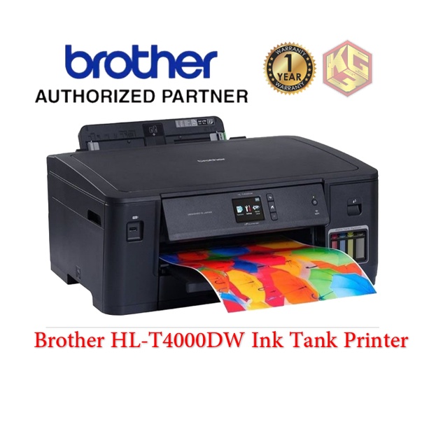 Brother Hl T Dw A Refill Ink Tank Printer Shopee Philippines