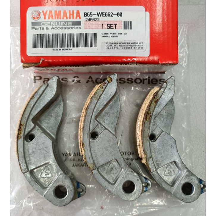 Clutch Lining Shoe For Aerox Nmax Yamaha Genuine Parts Shopee