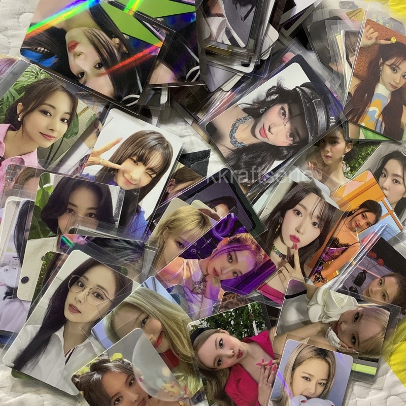 Mystery Random Girl Group Kpop Official Photocard Bp Twice Itzy